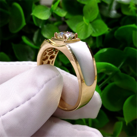 Gaia Gold Ring with 2-Carat Diamond 💎