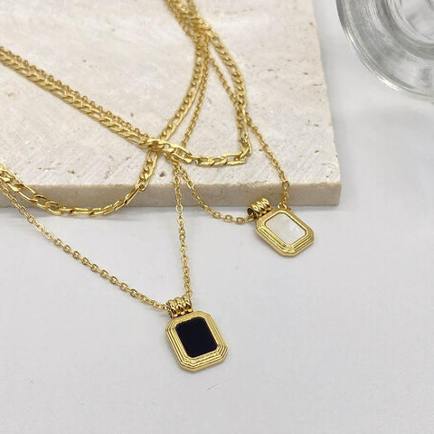 HeyCuzi Flat Figaro Chain Necklaces