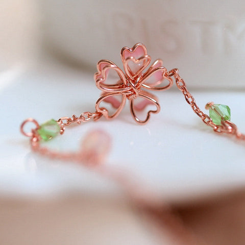 Collier Fleur de Sakura