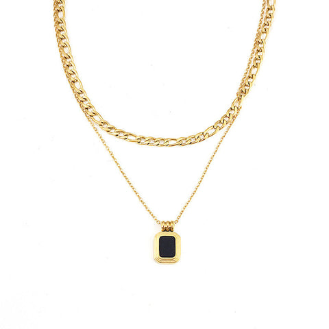 HeyCuzi Flat Figaro Chain Necklaces