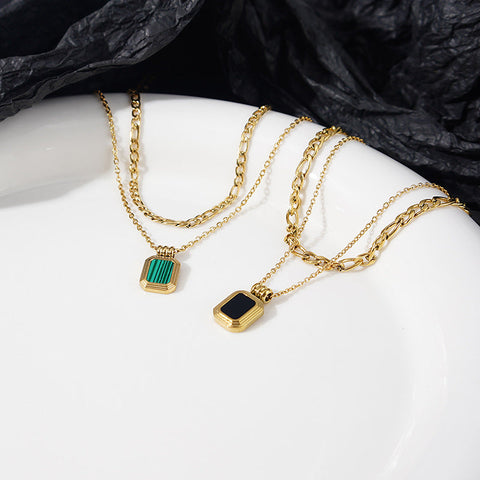 HeyCuzi Flat Figaro Chain Necklaces