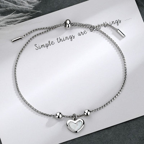 Bracelet Coeur Amour Pour Toujours